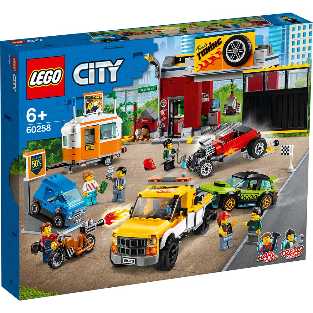 LEGO CITY TURBO WHEELS TUNING WORKSHOP 