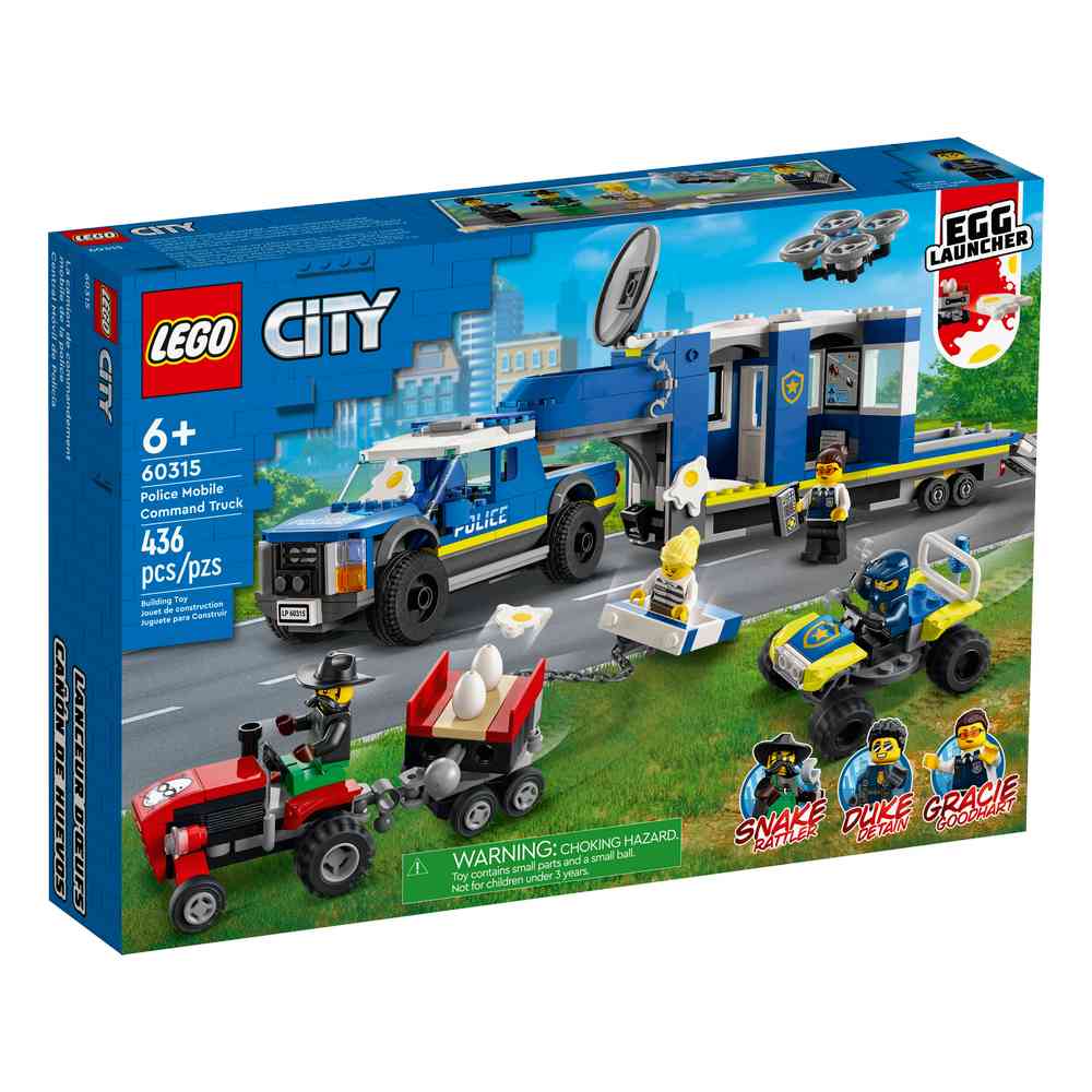 LEGO CITY POLICE MOBILE COMMAND TRUCK 