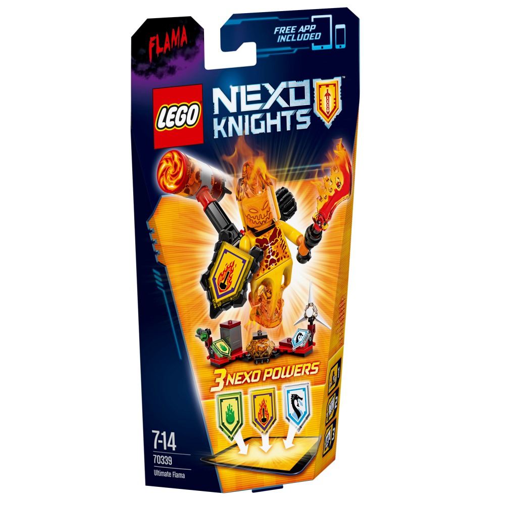 LEGO NEXO KNIGHTS ULTIMATE FLAMA 