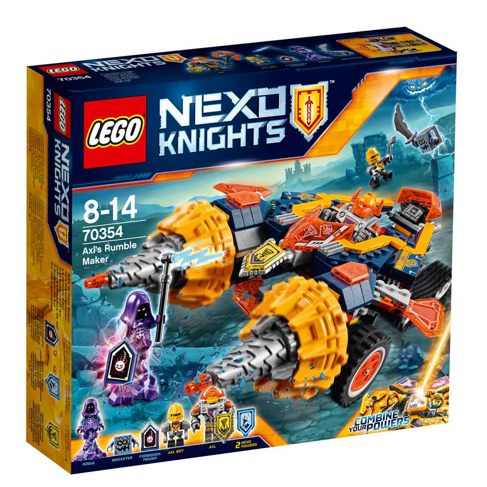 LEGO NEXO KNIGHTS AXL'S RUMBLE MAKER 