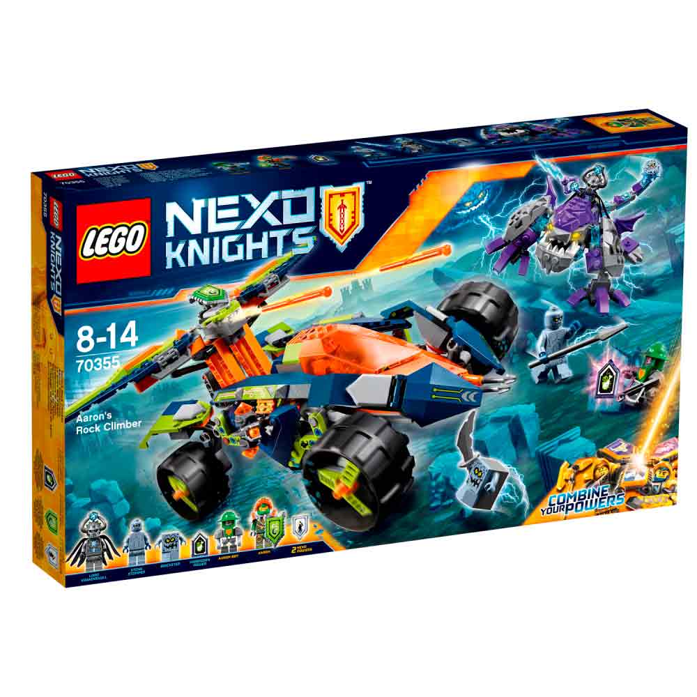 LEGO NEXO KNIGHTS AARON'S ROCK CLIMBER 