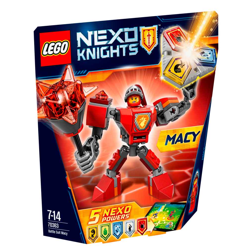 LEGO NEXO KNIGHTS BATTLE SUIT MACY 