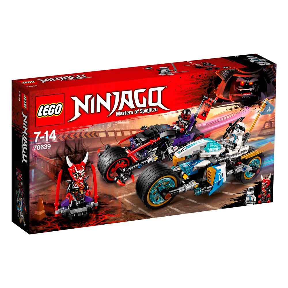 LEGO NINJAGO STREET RACE OF SNAKE JAGUAR 