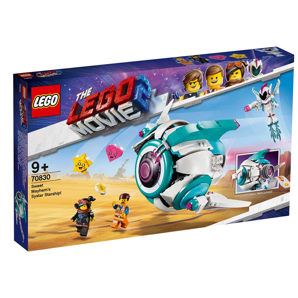 LEGO MOVIE SWEET MAYHEM S SYSTAR STARSHIP 