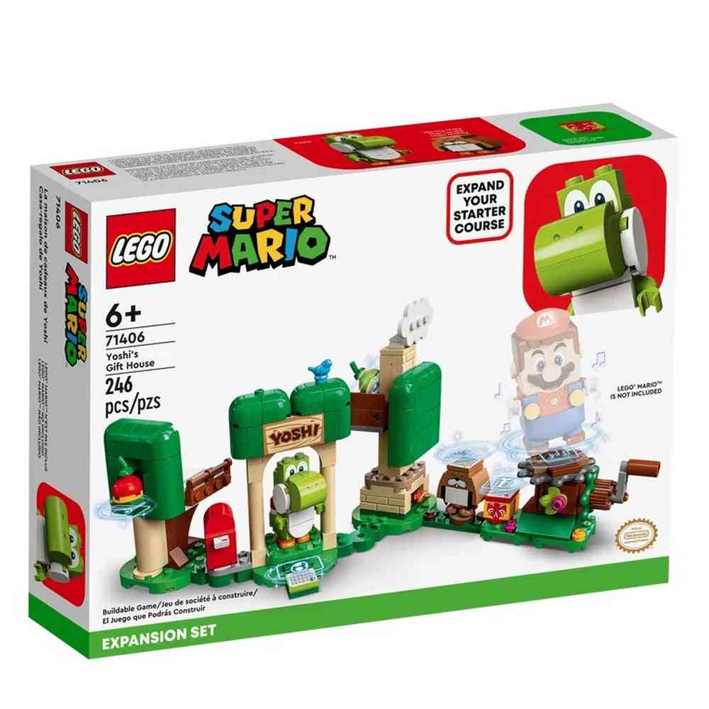 LEGO SUPER MARIO YOSHIS GIFT HOUSE EXPANSION SET  