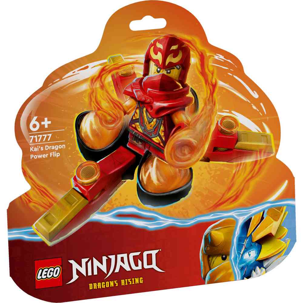 LEGO NINJAGO KAIS DRAGON POWER SPINJITZY 