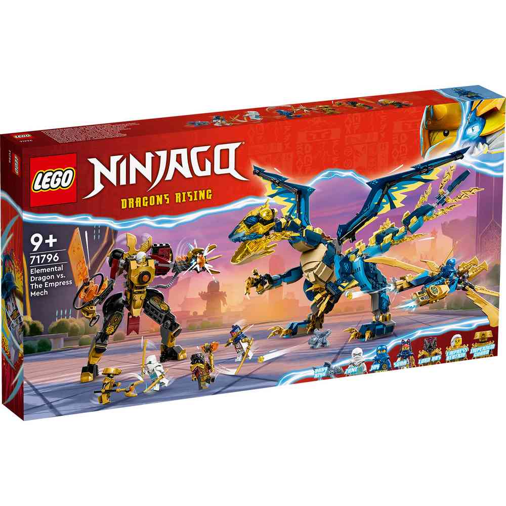 LEGO NINJAGO ELEMENTAL DRAGON VS. THE EMPRESS MECH 