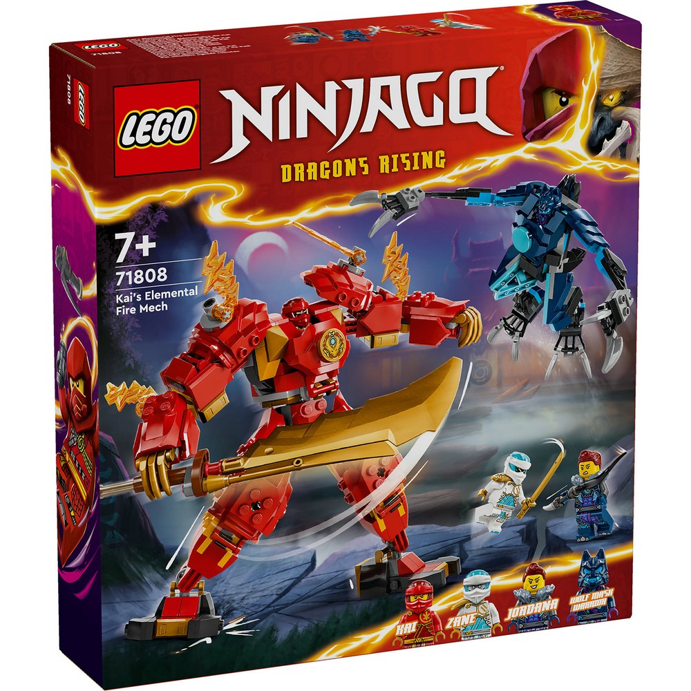 LEGO NINJAGO KAIS ELEMENTAL FIRE MECH 