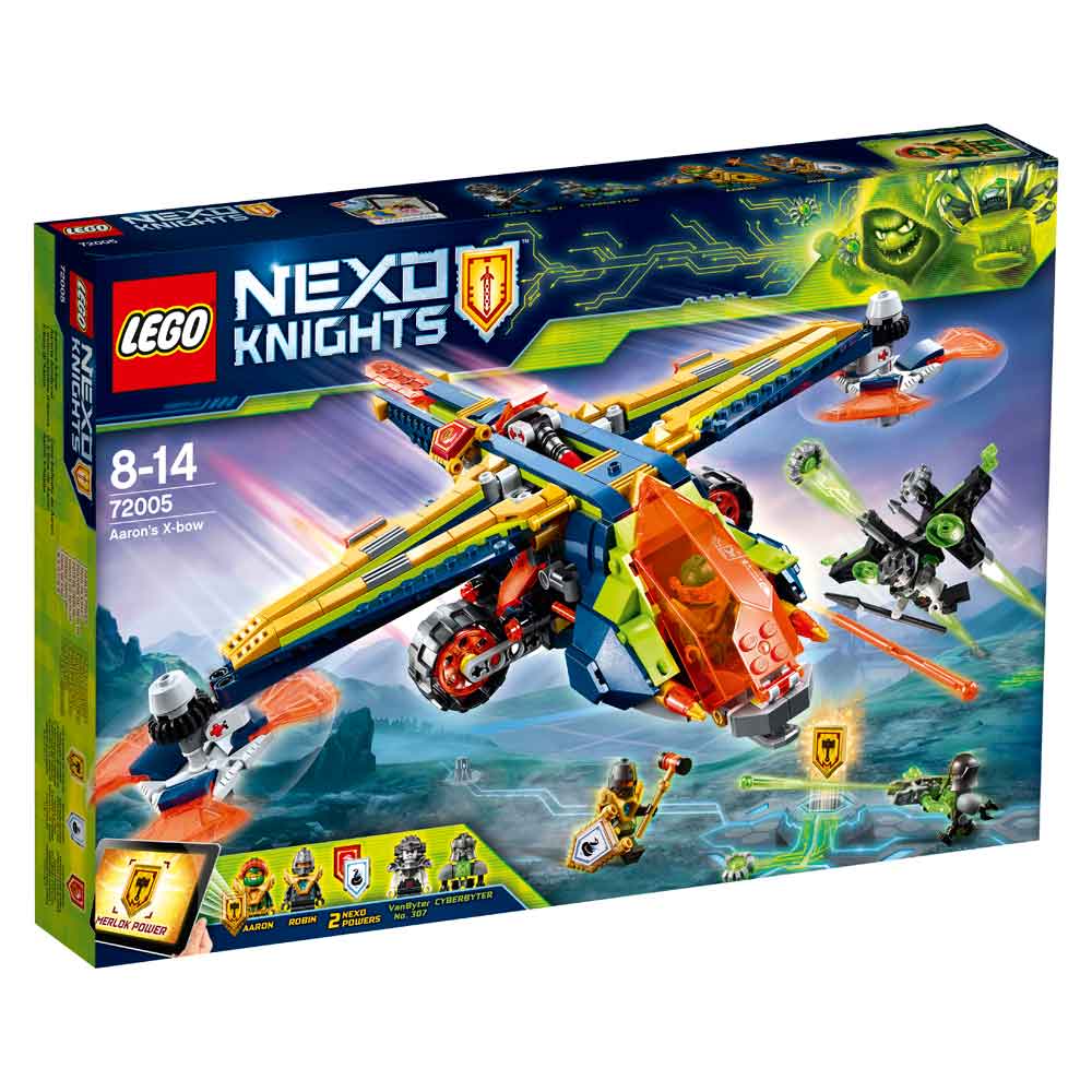 LEGO NEXO KNIGHTS KNIGHT AARONS X-BOW 