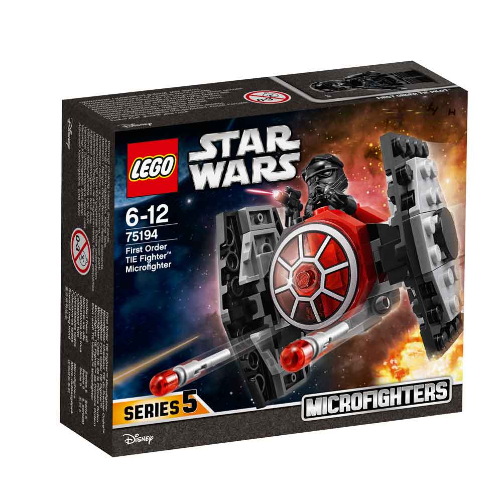 LEGO STAR WARS FIRST ORDER TIE FIGHTER MICROFIGHTERS 