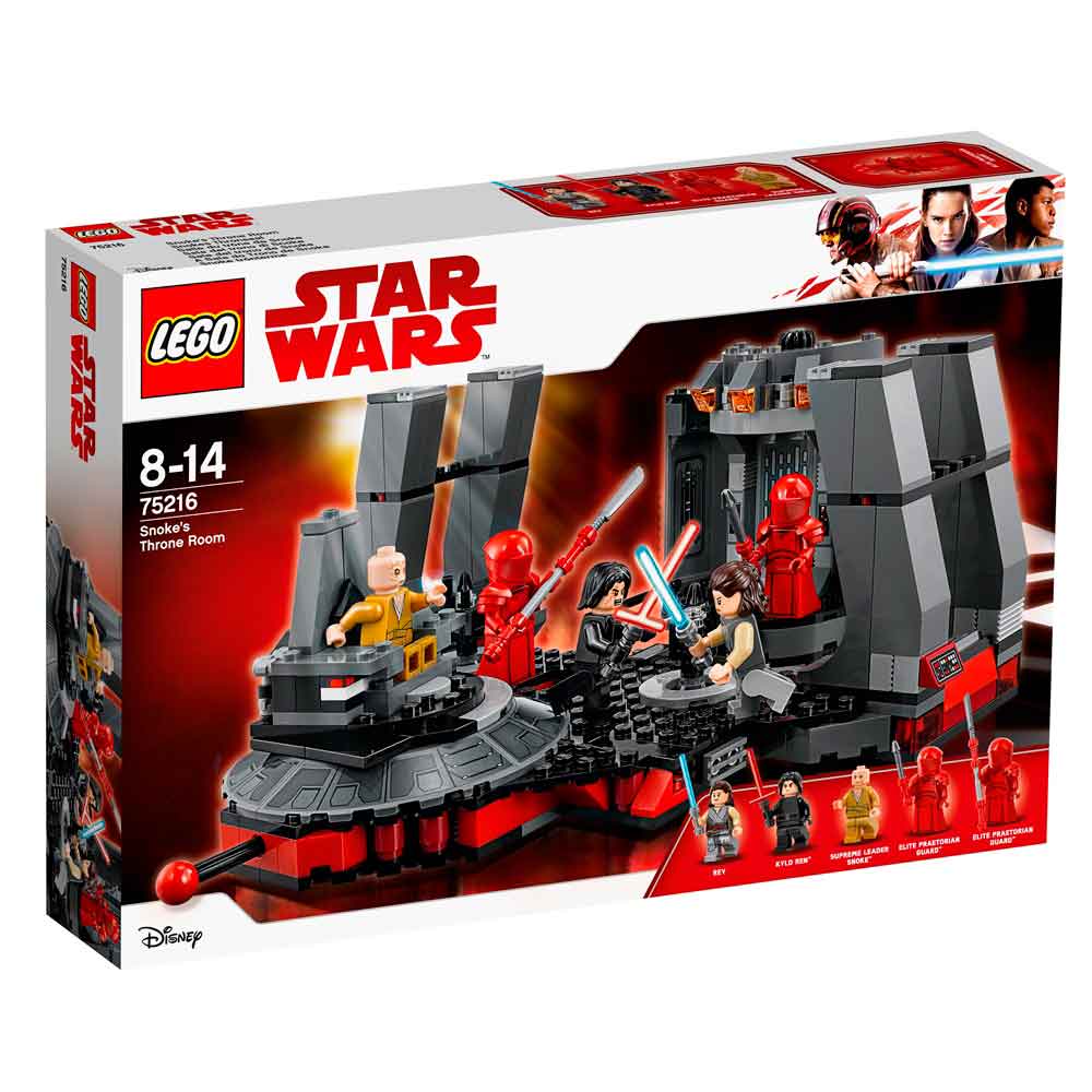 LEGO STAR WARS SNOKES THRONE ROOM 