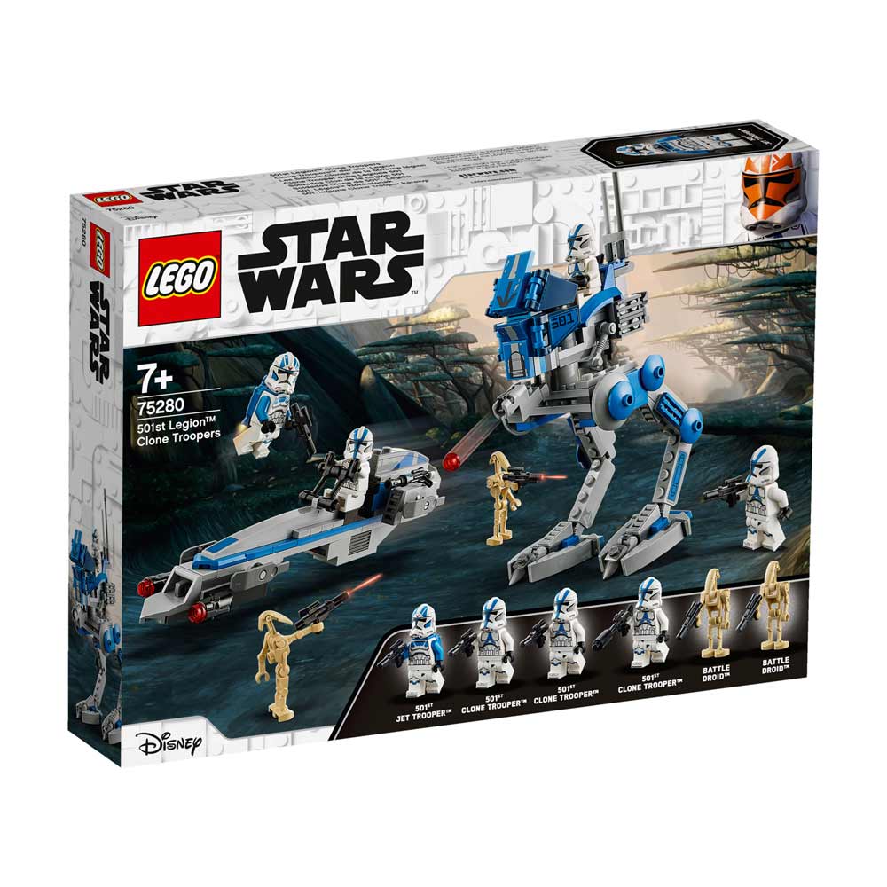 LEGO STAR WARS TM 501ST LEGION CLONE TROOPERS 