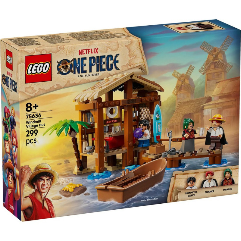 LEGO ONE PIECE WINDMILL VILLAGE HUT 