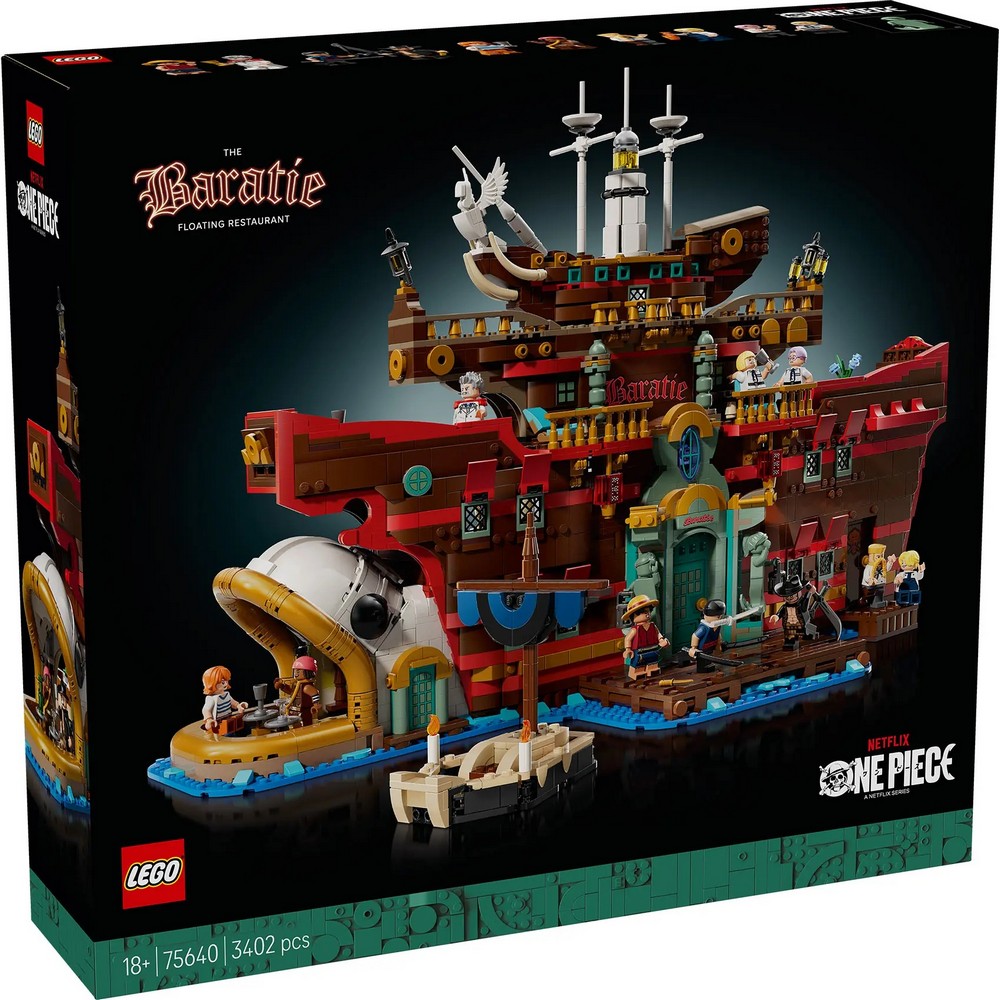 LEGO ONE PIECE THE BARATIE FLOATING RESTAURANT 