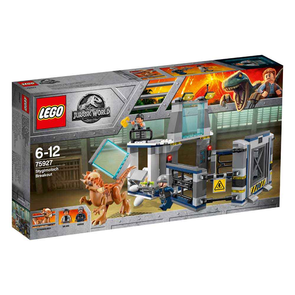 LEGO JURASSIC WORLD STYGIMOLOCH BREAKOUT 