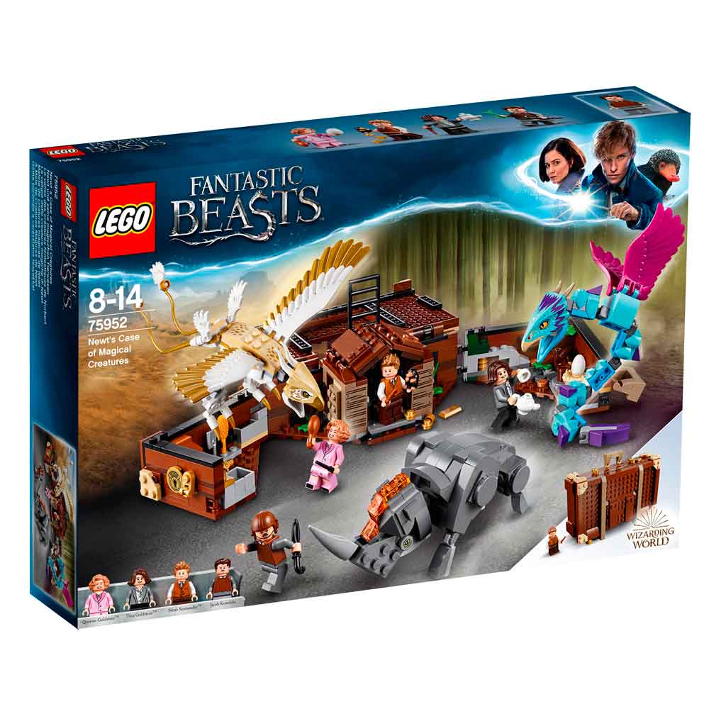 LEGO HARRY POTTER NEWT CASE OF MAGICAL CREATURES 