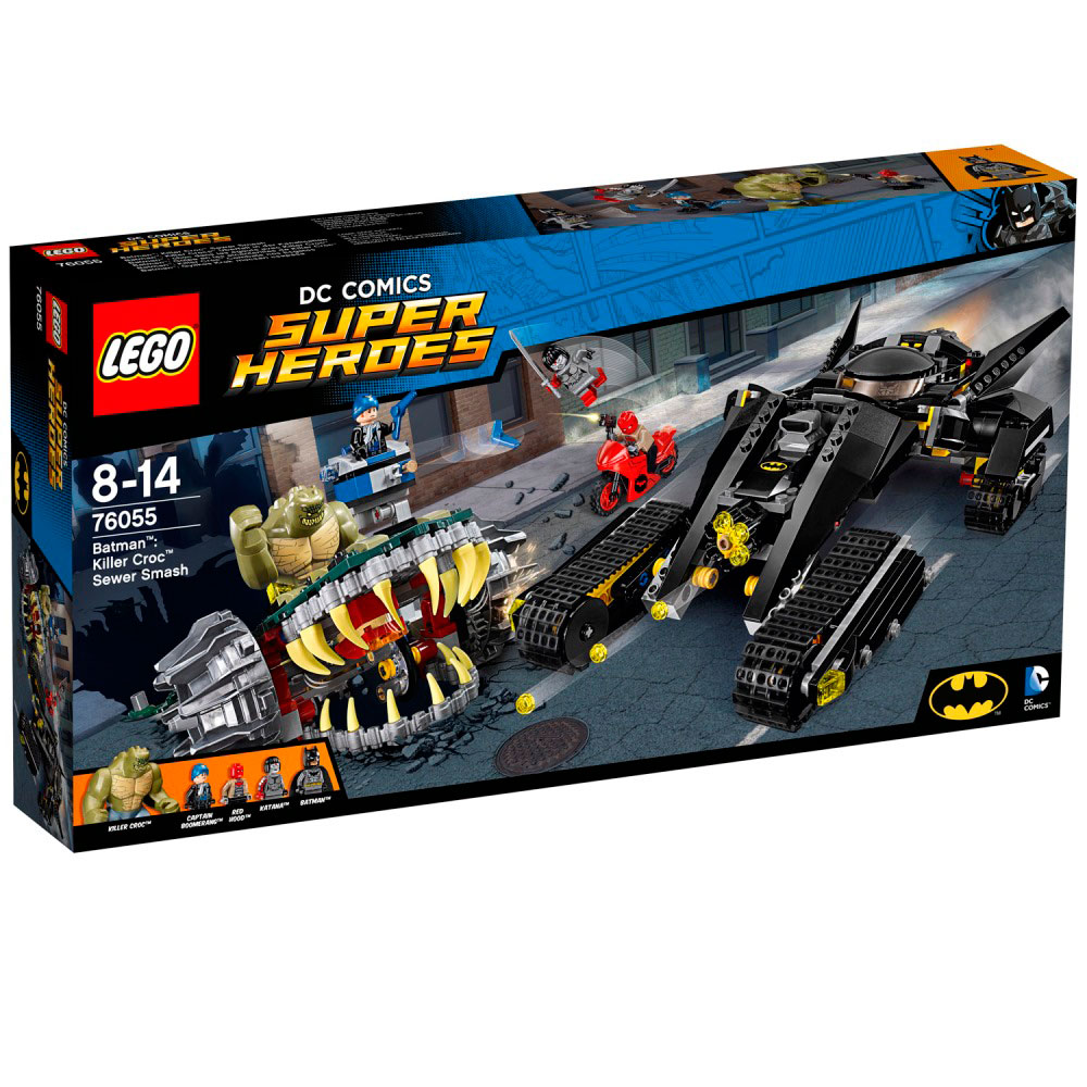LEGO SUPER HEROES BATMAN KILLER CROC SEWER 