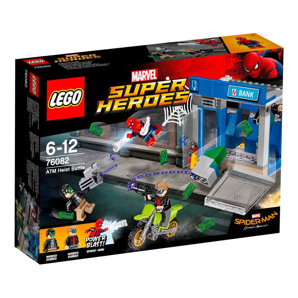 LEGO SUPER HEROES SPIDERMAN ATM HEIST BATTLE 1 