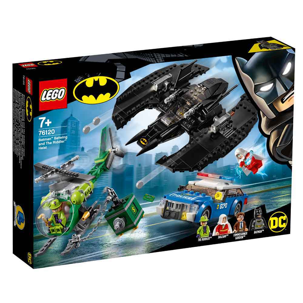 LEGO SUPER HEROES BATMAN BATMAN BATWING AND THE RIDDLER HEIST 