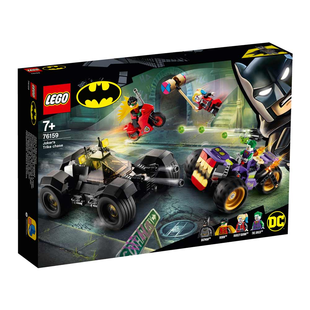 LEGO DC BATMAN JOKERS TRIKE CHASE 