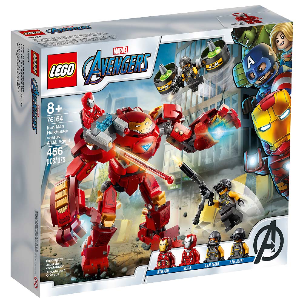 LEGO AVENGERS IRON MAN HULKBUSTER VERSUS AIM 