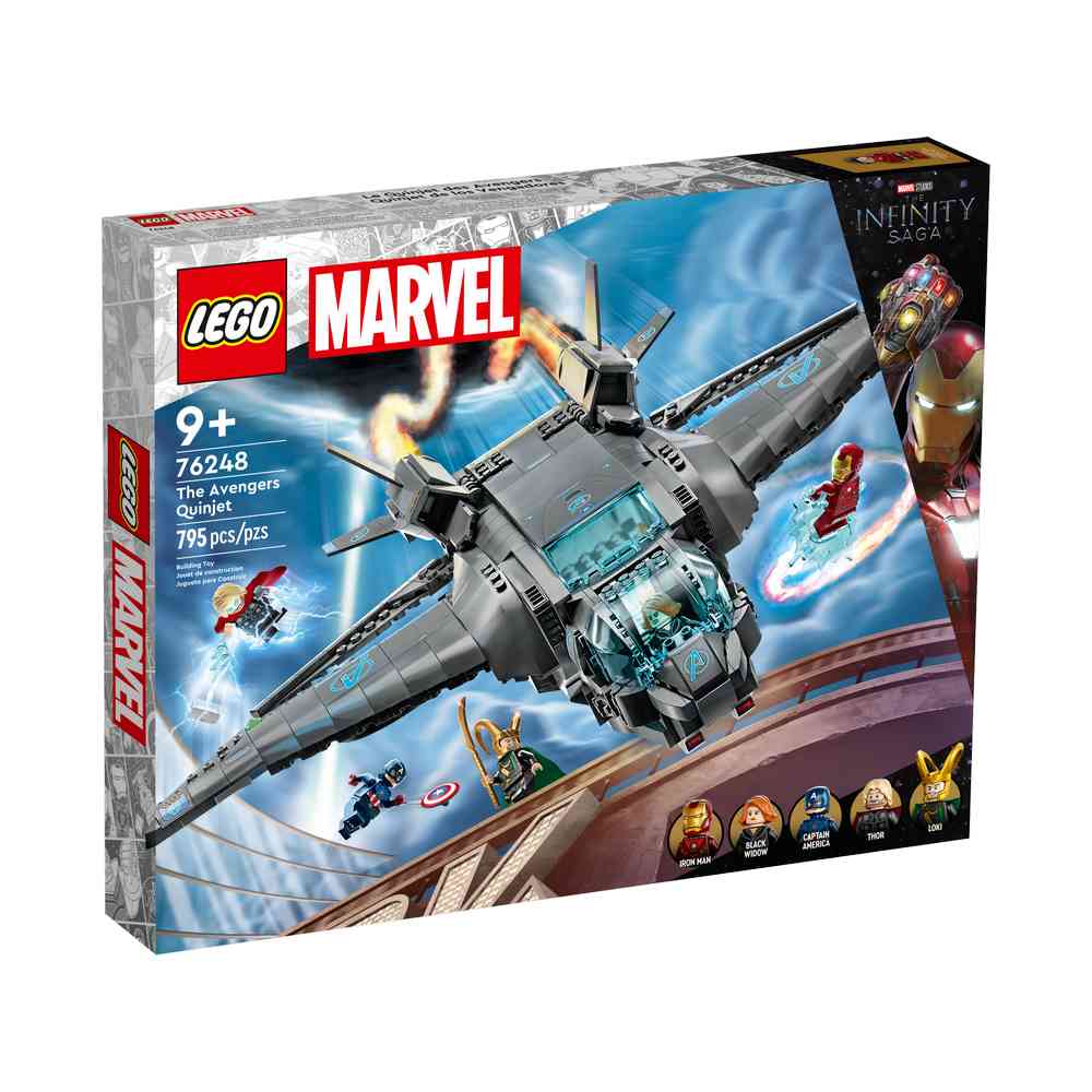 LEGO SUPER HEROES THE AVENGERS QUINJET 