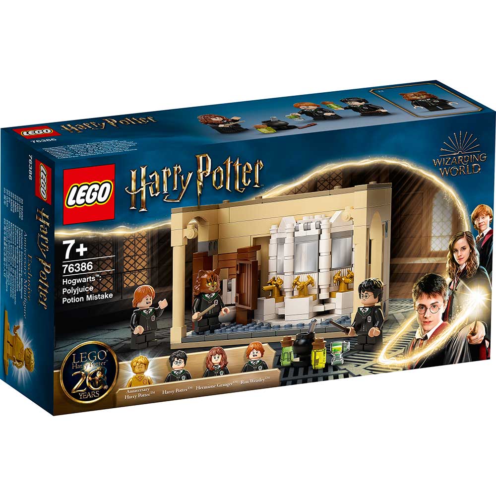 LEGO HARRY POTTER HOGWARTS POLYJUICE POTION MISTAKE 