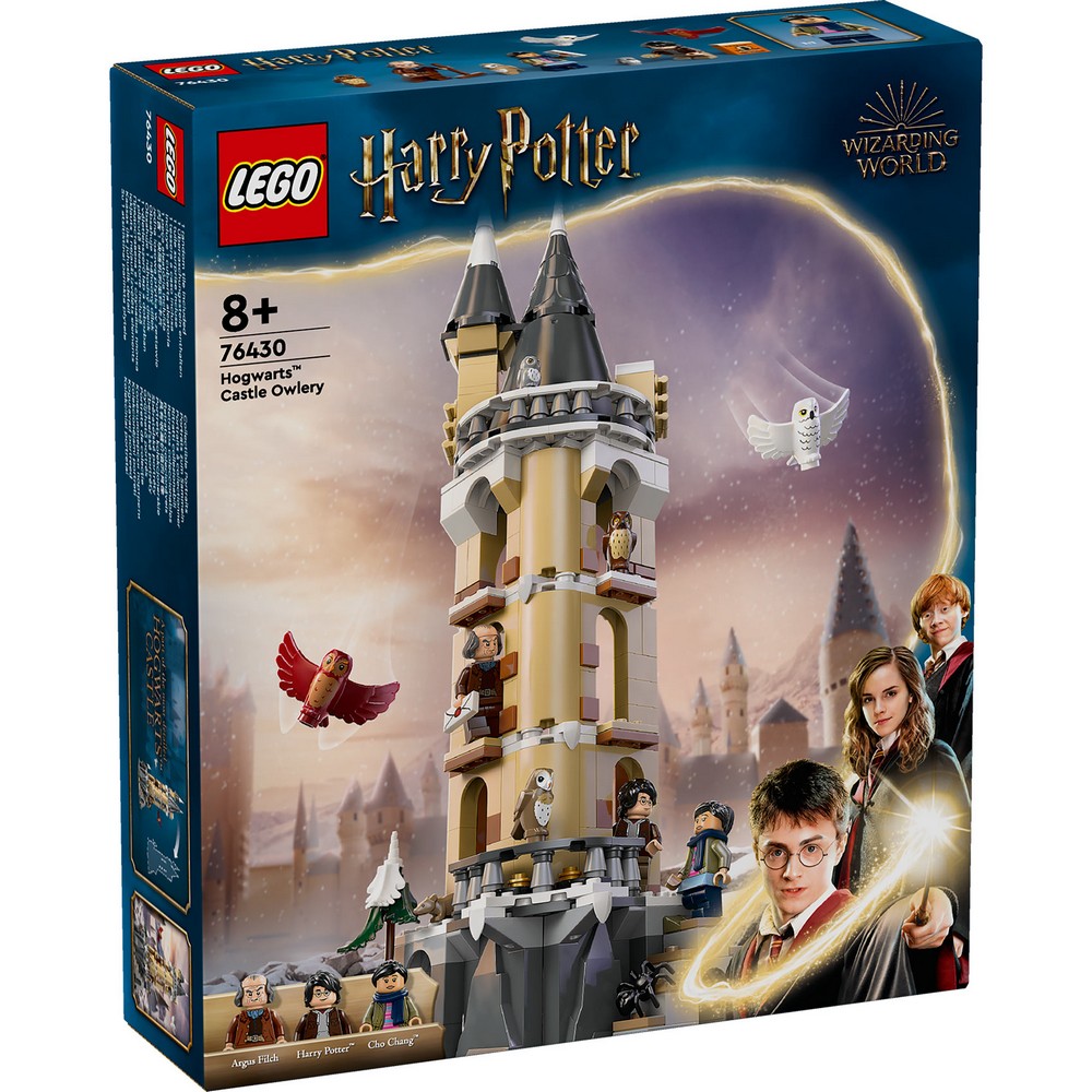 LEGO HARRY POTTER HOGWARTS CASTLE OWLERY 