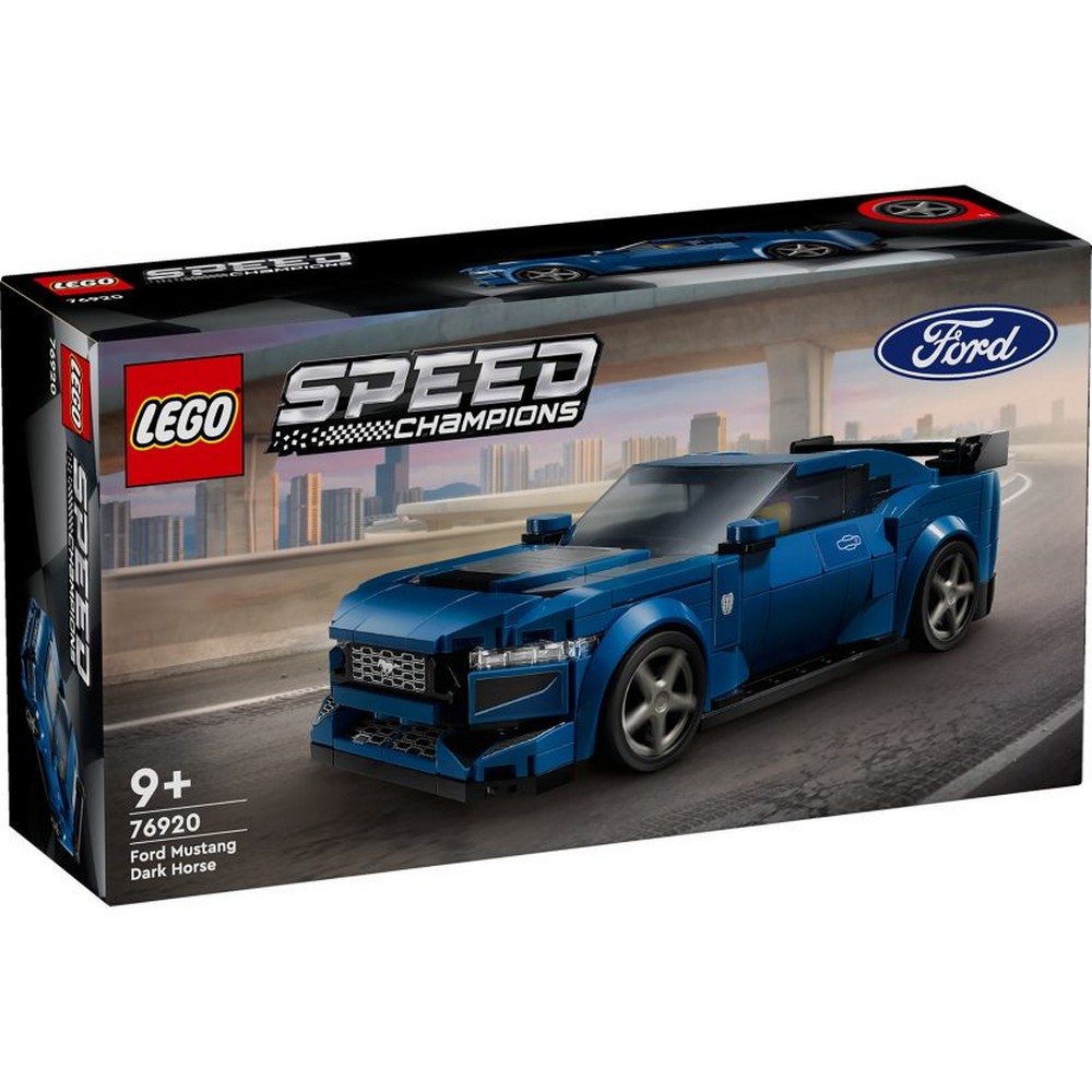 LEGO SPEED CHAMPIONS FORD MUSTANG DARK HORSE SPORTS CAR 