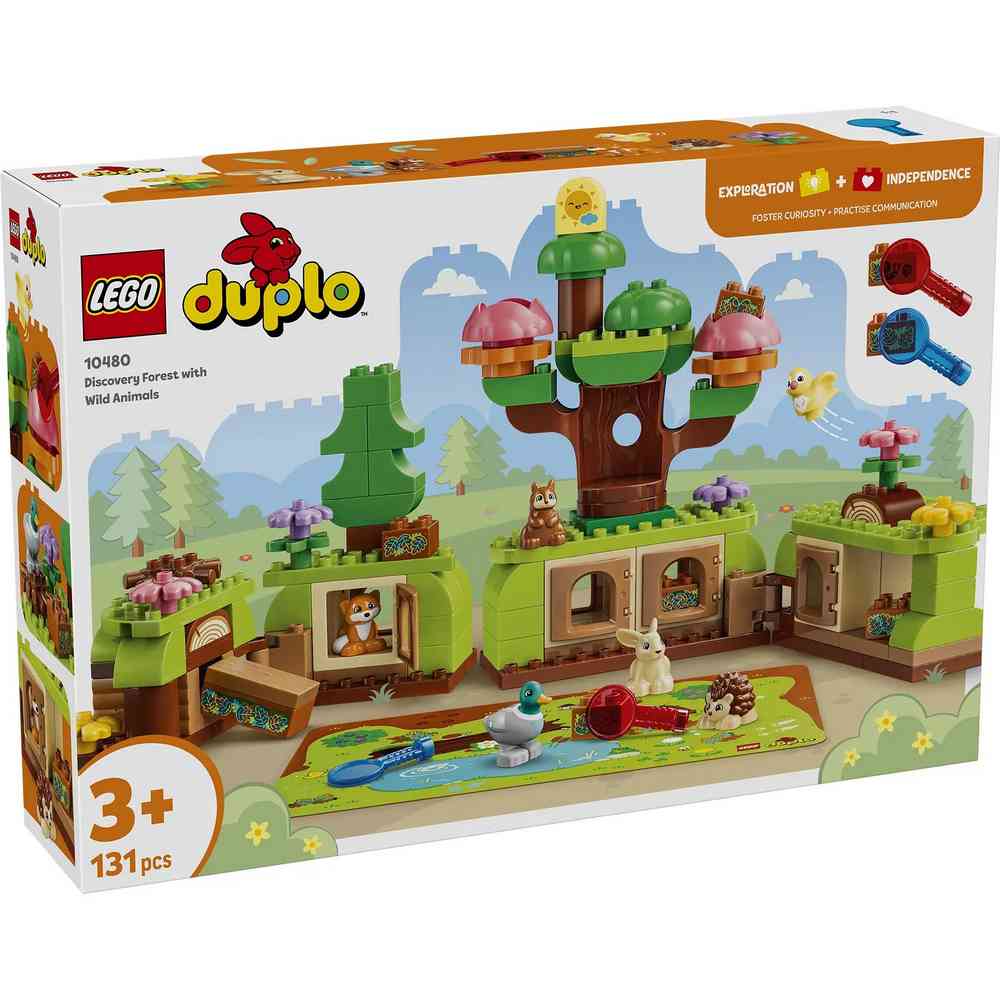LEGO DUPLO TOWN DISCOVERY FOREST WITH WILD A 