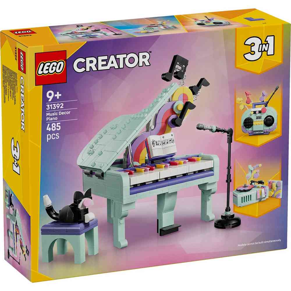 LEGO CREATOR MUSIC DECOR PIANO WITH CAT 