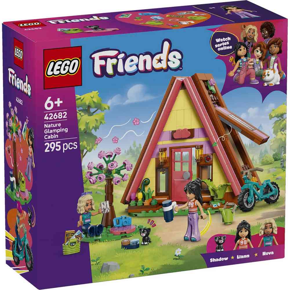 LEGO FRIENDS NATURE GLAMPING CABIN 
