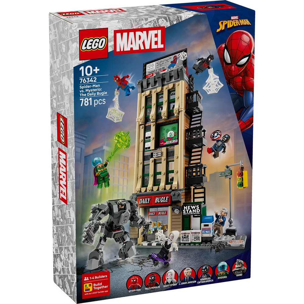 LEGO SUPER HEROES MARVEL SPIDERMAN VS MYSTERIO 