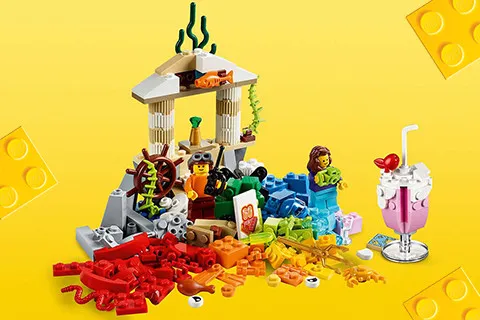 LEGO® Classic = Zabava, kreativnost, uživanje