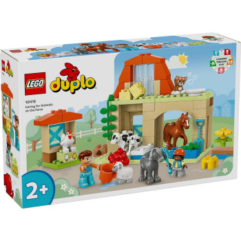 LEGO DUPLO TOWN CARING FOR˙ANIMALS AT THE˙FARM 