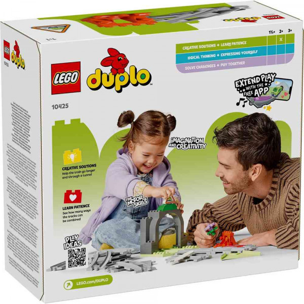 LEGO DUPLO TOWN TRAIN TUNNEL AND TRACKS EXPANSION SET 