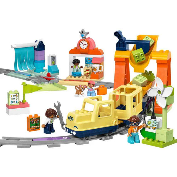 LEGO DUPLO TOWN BIG INTERACTIVE COMMUNITY TRAIN 