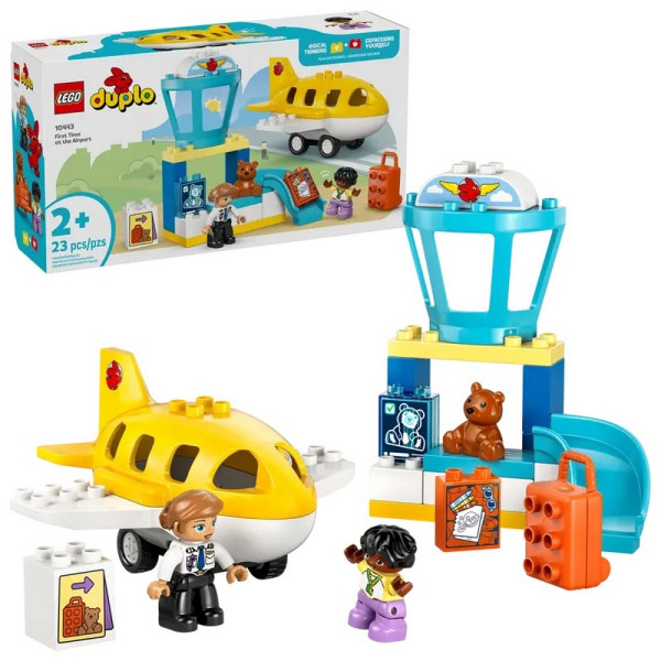 LEGO DUPLO TOWN FIRST TIME AT THE AIRPORT 