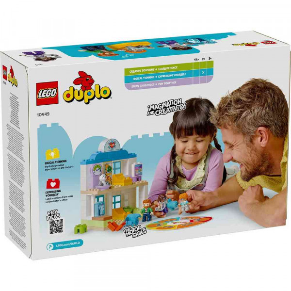 LEGO DUPLO TOWN FIRST TIME  VISIT WITH THE DOCTOR 
