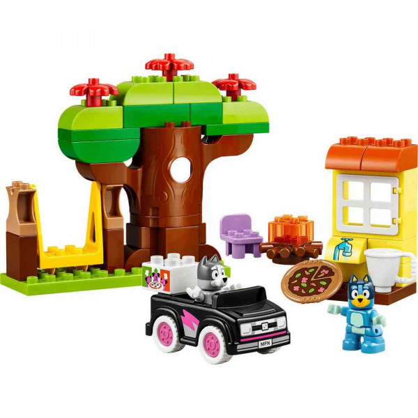 LEGO DUPLO BLUEY PIZZA GIRLS WITH MUFFIN AND 