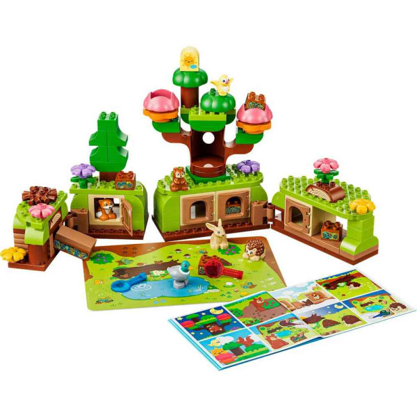 LEGO DUPLO TOWN DISCOVERY FOREST WITH WILD A 