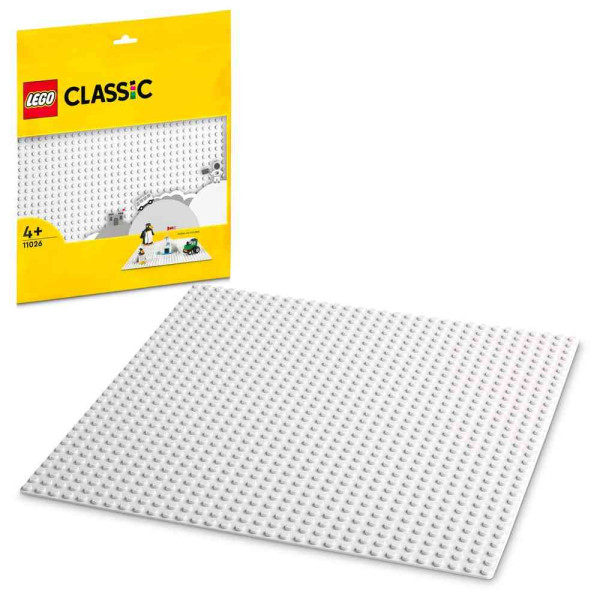 LEGO CLASSIC WHITE BASEPLATE 