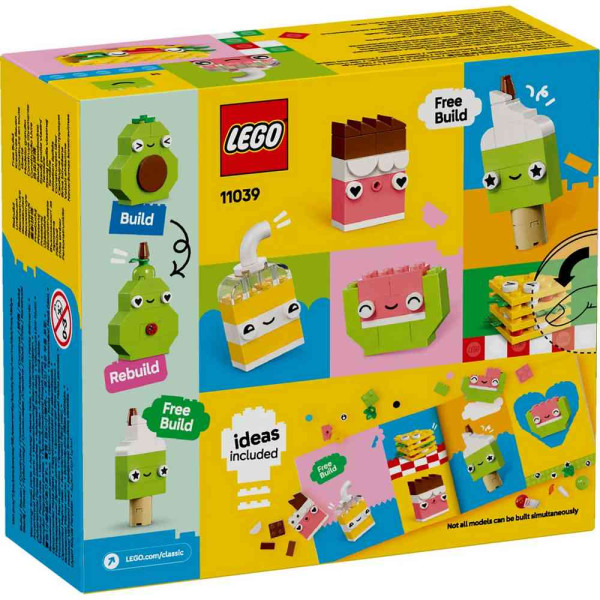 LEGO CLASSIC CREATIVE FOOD FRIENDS 
