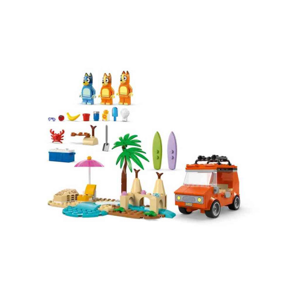 LEGO BERRY BLUEYS BEACH AND FAMILY CAR 
