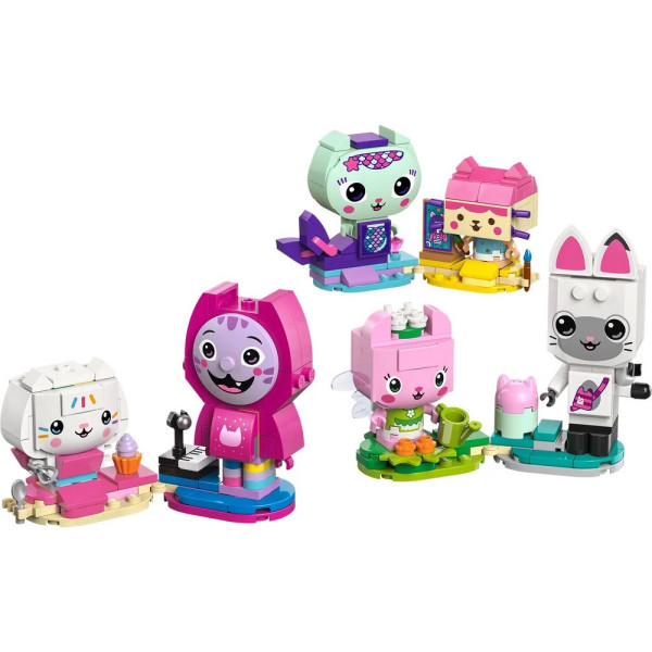 LEGO GABBYS DOLLHOUSE BRICKBUILT CAT FRIENDS 