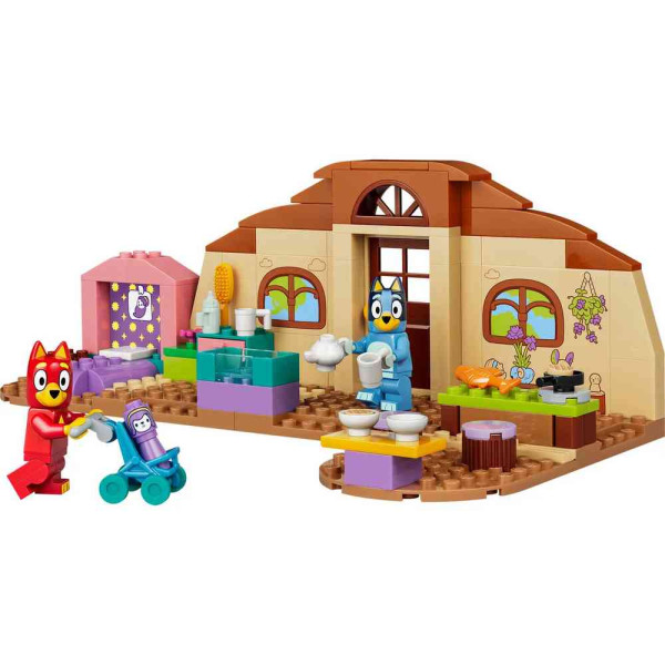 LEGO BLUEY SCHOOL WITH RUSTY AND BLUEY 