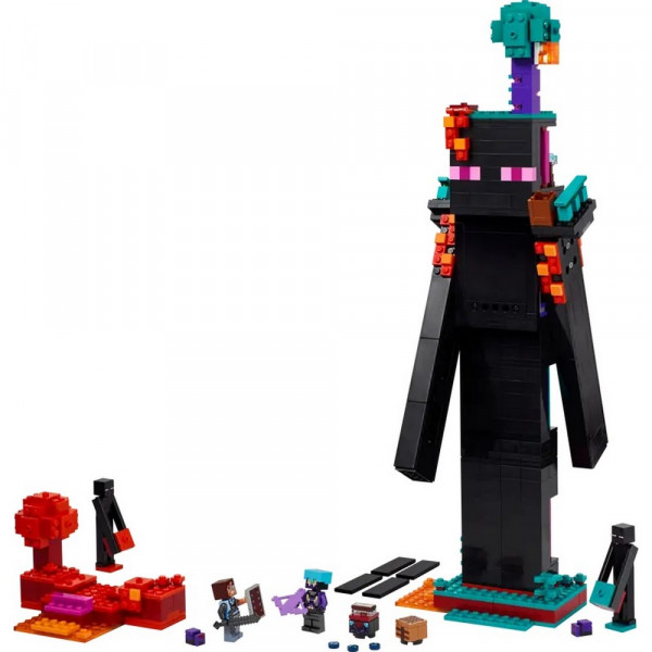 LEGO MINECRAFT THE ENDERMAN TOWER 