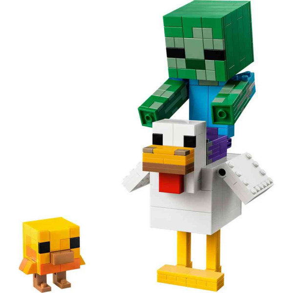 LEGO MINECRAFT CHICKEN JOCKEY 