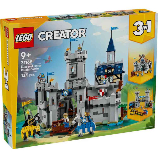 LEGO CREATOR MEDIEVAL HORSE KNIGHT CASTLE 