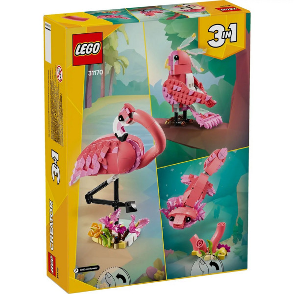 LEGO CREATOR PINK FLAMINGO 